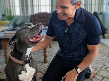 Me training a Pitbull