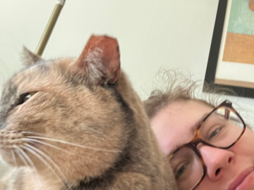 My cat, Luna