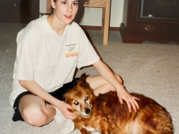 Pets were a constant companion