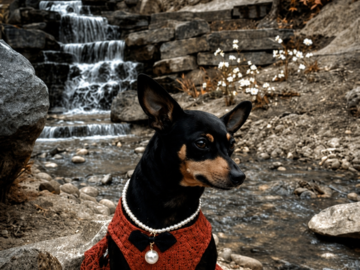 Stella the Min Pin