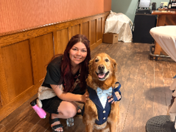 Pet wedding attendant service