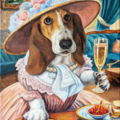 Hand-painted Custom Anthropomorphic Acrylic Pet Portraits - Nationwide