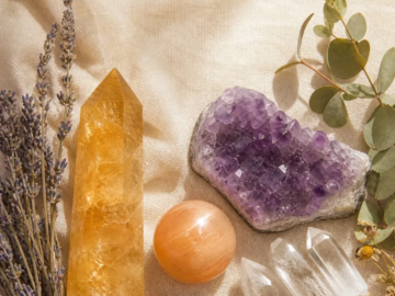 Crystals and plants