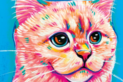 Request Quote: Miniature Handmade Acrylic Pet Portrait Art - Winter Hill, MA