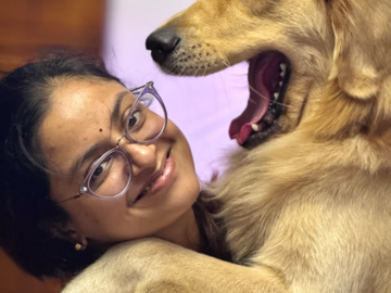 Picture of myself and my younger companion