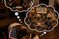 Request Quote: Adjustable, Reversible Pet Bandanas  - Riverton, UT