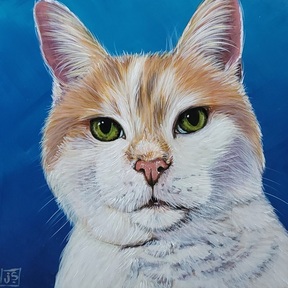 Janice Serilla - Custom Pet Portrait - Santa Cruz, CA