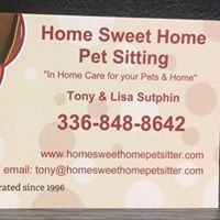 Home Sweet Home Pet Sitting - Greensboro, NC