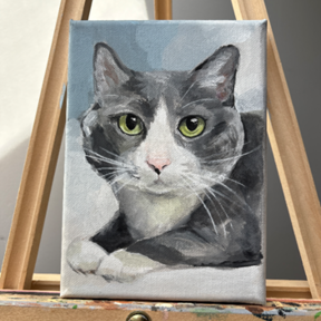 Custom Hand-Painted Acrylic Pet Portraits  - New York, NY