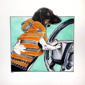Reaux Art - Metairie Louisiana Pet Portrait Artist - Metairie, LA