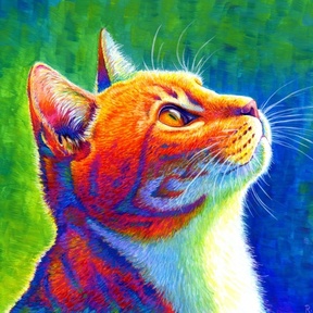 Colorful Custom Pet Portraits from Your Photos - Oak Ridge, TN