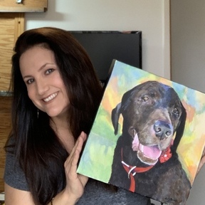 Pet Paintings in Acrylic or Watercolor  - Nationwide