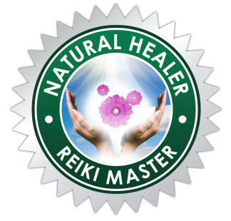 Certified natural healer reiki master