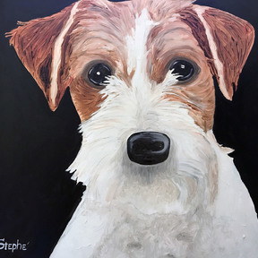 Dog Art by Stephe' - Portrait Art Paintings - Lumberton, TX