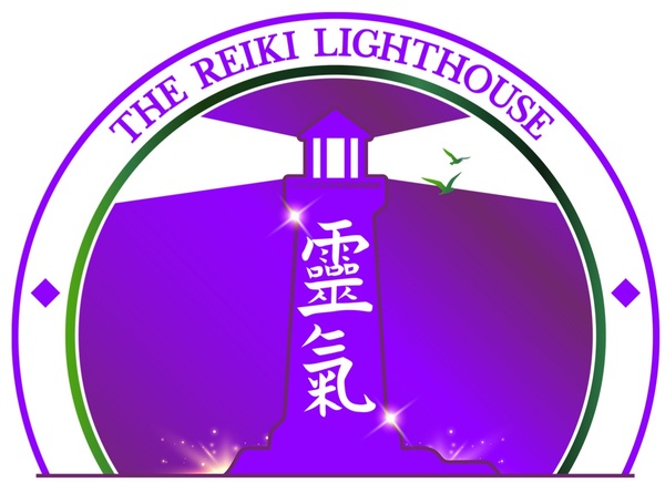 The reiki lighthouse logo