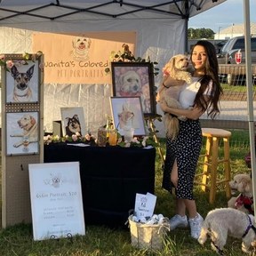Watercolor Pet Portraits - Houston, TX