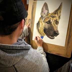 Sean Temple Illustrations - Pet Portrait Artist - Erie, PA -Erie, PA