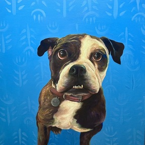 A Timeless Painting of Your Best Friend - Asheville, NC